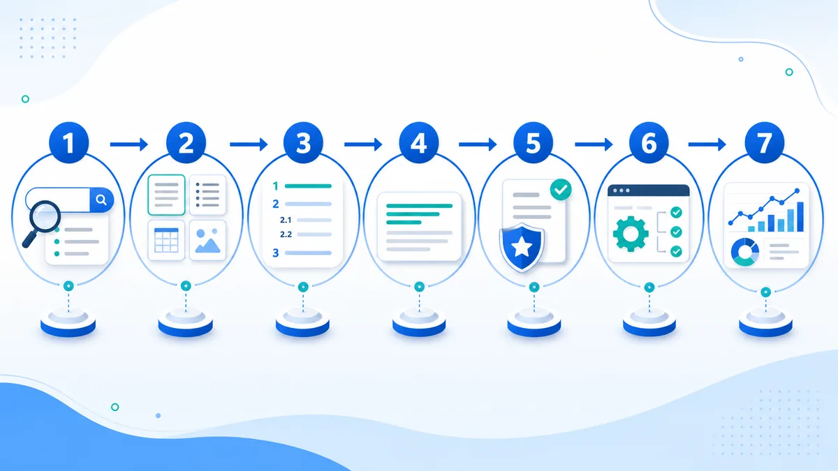 Quy trình bảy bước tối ưu Featured Snippet từ chọn query đến đo lường kết quả
